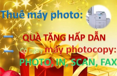 Cho thuê máy photocopy màu tại Hà Nội mới 90%